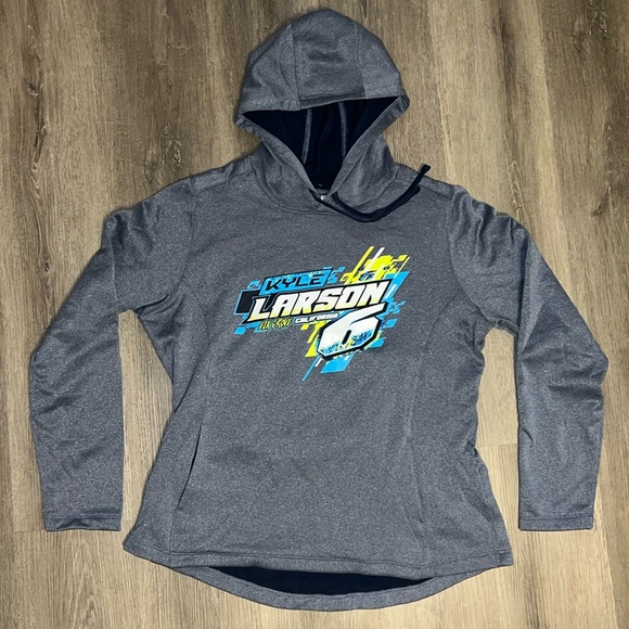 NASCAR Kyle Larson “Runnin’ Down The Dream” Women’s Fit Hoodie Sweatshirt - Picture 1 of 12